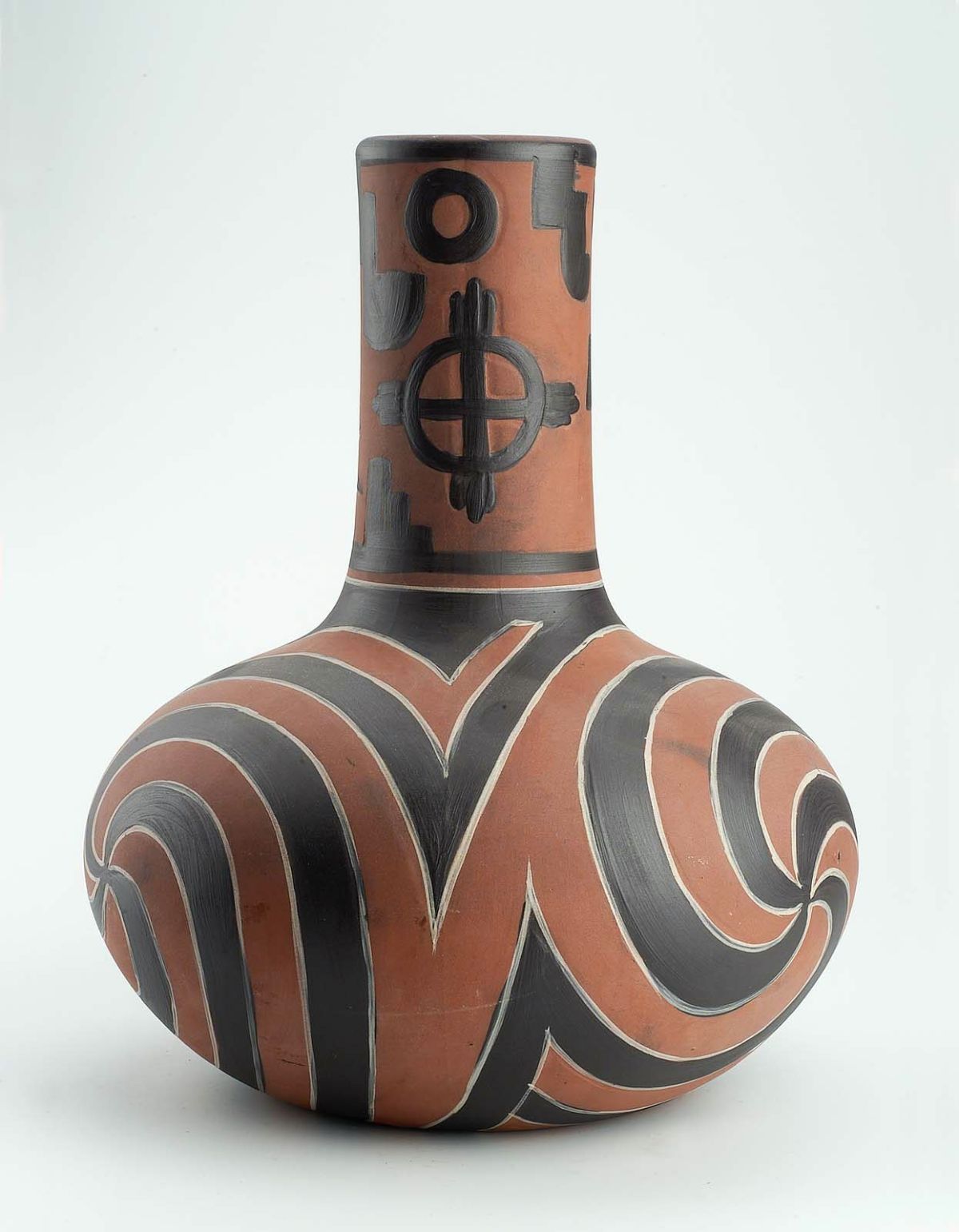 Earthenware vase MFA# 1985.360