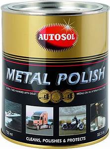 Autosol Solvol Chrome Polish / Cleaner Aluminium & Metal Paste