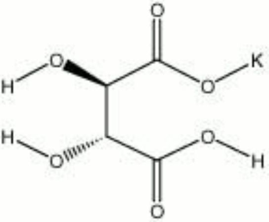 Potassium bitartrate - CAMEO