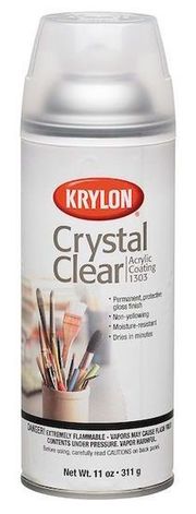 Krylon 1301 Acrylic crystal clear spray